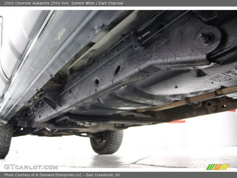 Summit White / Dark Charcoal 2003 Chevrolet Avalanche 1500 4x4