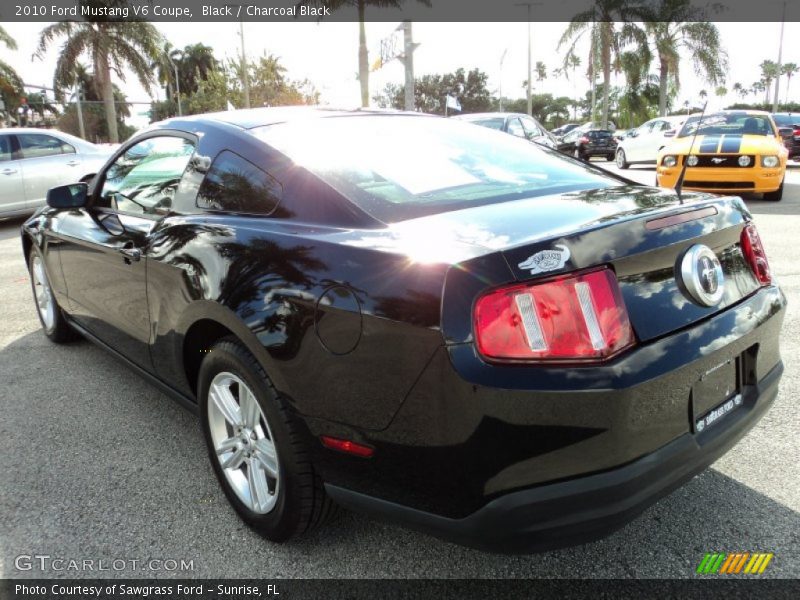Black / Charcoal Black 2010 Ford Mustang V6 Coupe