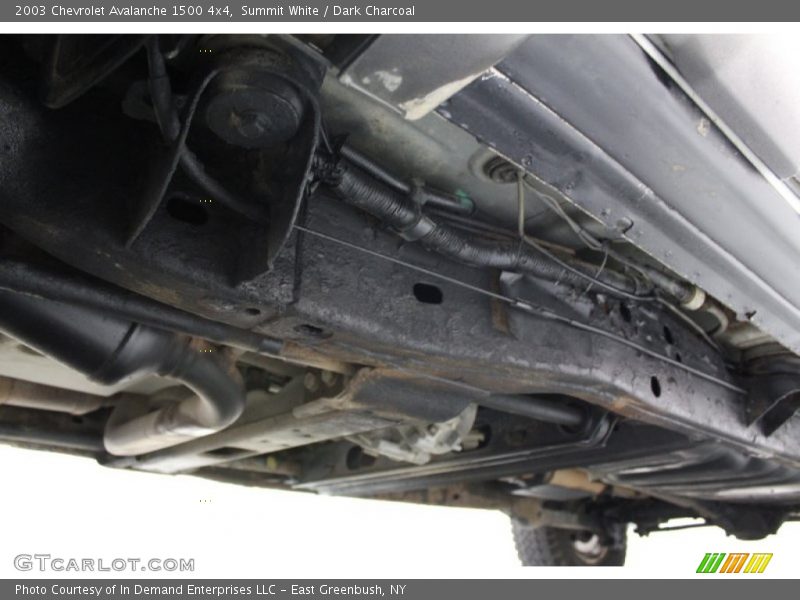 Summit White / Dark Charcoal 2003 Chevrolet Avalanche 1500 4x4