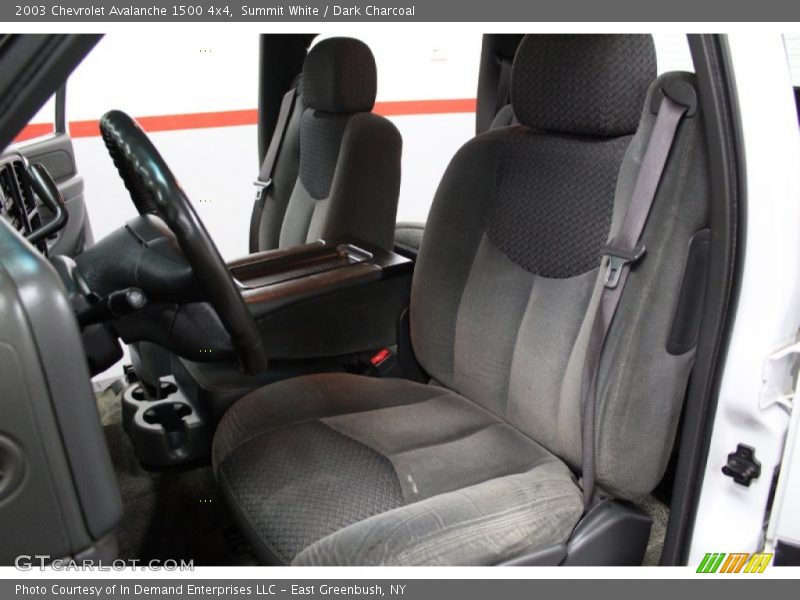 Summit White / Dark Charcoal 2003 Chevrolet Avalanche 1500 4x4