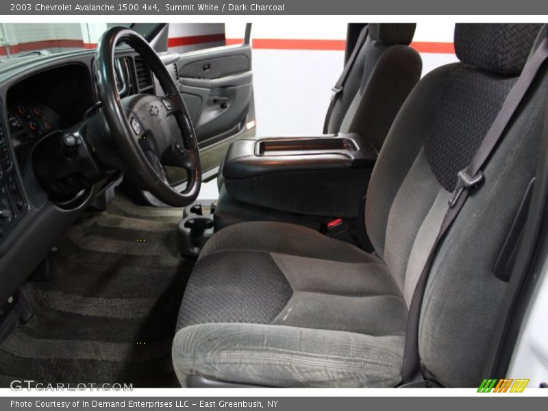 Summit White / Dark Charcoal 2003 Chevrolet Avalanche 1500 4x4