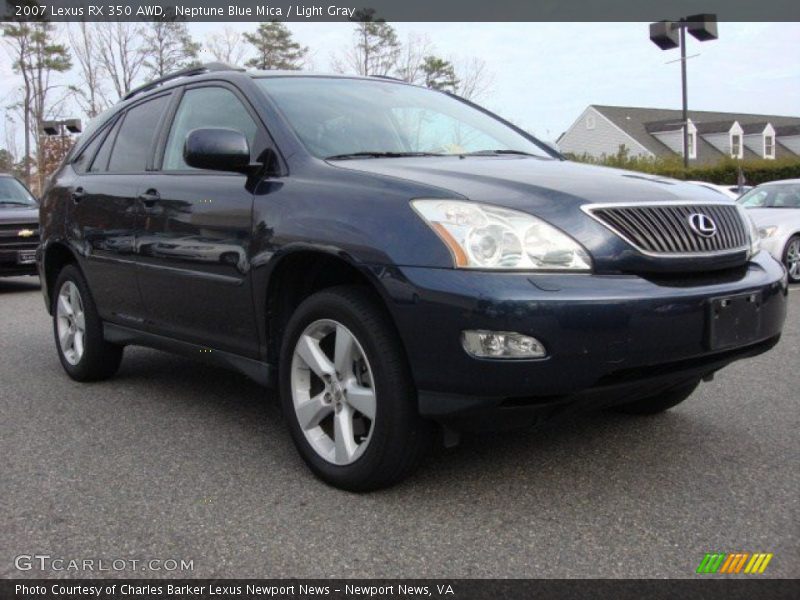 Front 3/4 View of 2007 RX 350 AWD