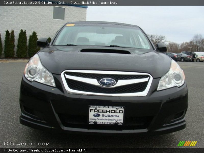Crystal Black Silica / Warm Ivory 2010 Subaru Legacy 2.5 GT Limited Sedan