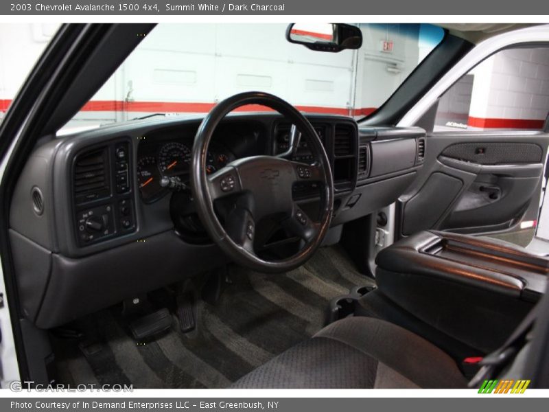 Summit White / Dark Charcoal 2003 Chevrolet Avalanche 1500 4x4