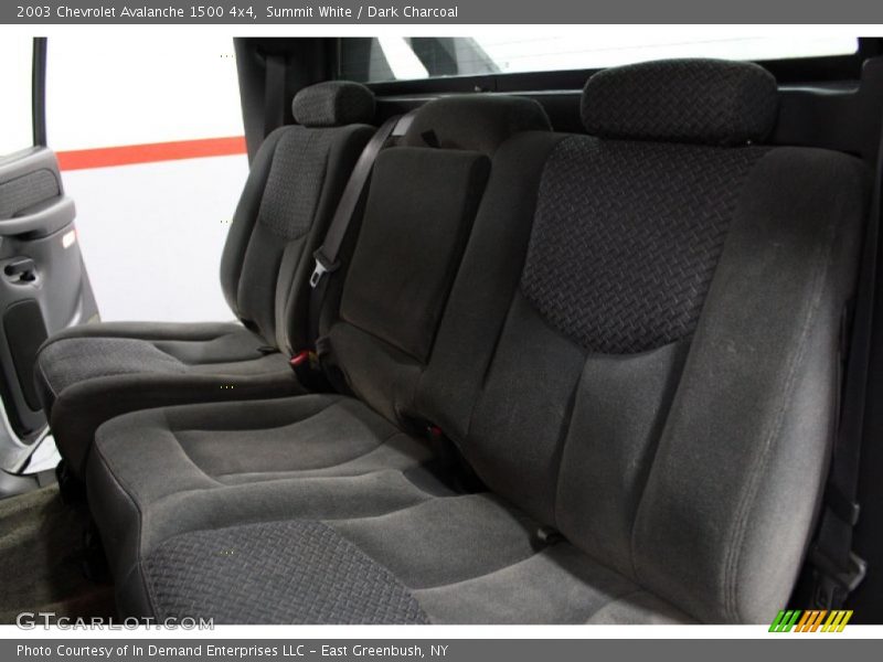 Summit White / Dark Charcoal 2003 Chevrolet Avalanche 1500 4x4