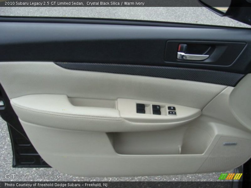 Door Panel of 2010 Legacy 2.5 GT Limited Sedan