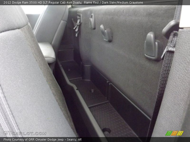 Flame Red / Dark Slate/Medium Graystone 2012 Dodge Ram 3500 HD SLT Regular Cab 4x4 Dually