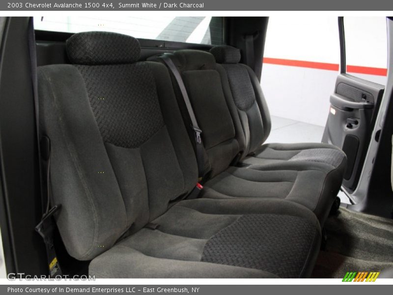 Summit White / Dark Charcoal 2003 Chevrolet Avalanche 1500 4x4