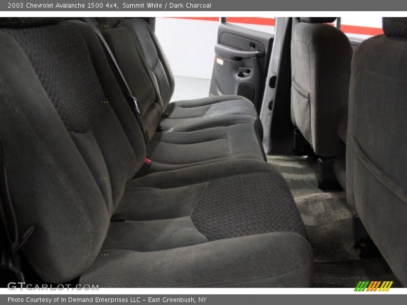 Summit White / Dark Charcoal 2003 Chevrolet Avalanche 1500 4x4
