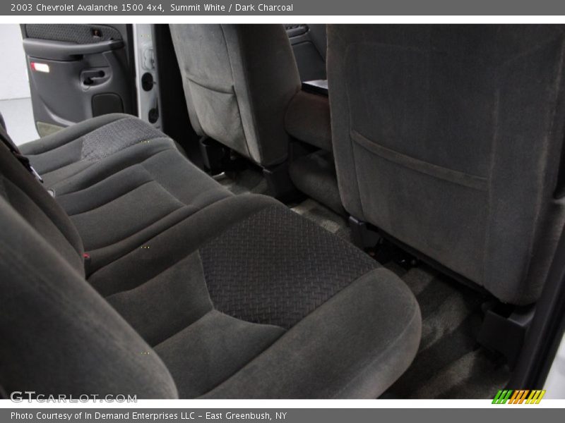 Summit White / Dark Charcoal 2003 Chevrolet Avalanche 1500 4x4