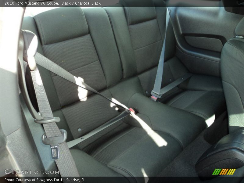 Black / Charcoal Black 2010 Ford Mustang V6 Coupe