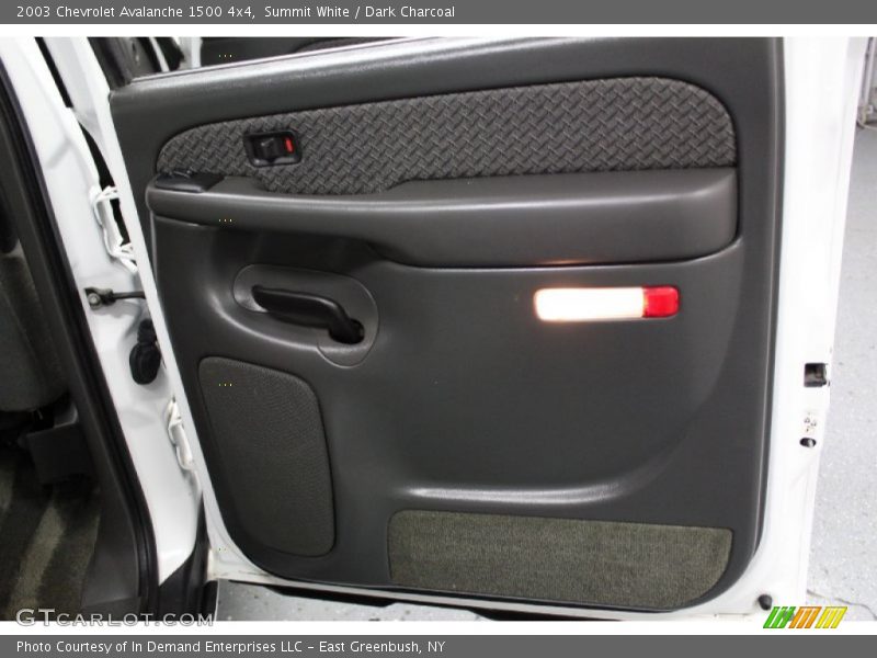Summit White / Dark Charcoal 2003 Chevrolet Avalanche 1500 4x4