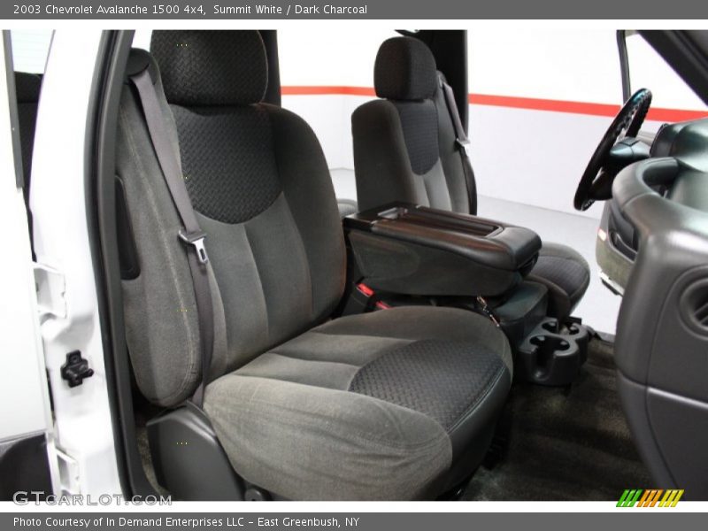 Summit White / Dark Charcoal 2003 Chevrolet Avalanche 1500 4x4