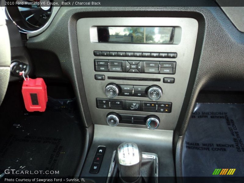 Black / Charcoal Black 2010 Ford Mustang V6 Coupe