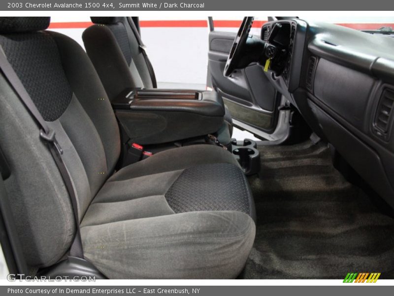Summit White / Dark Charcoal 2003 Chevrolet Avalanche 1500 4x4