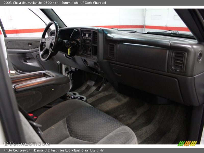 Summit White / Dark Charcoal 2003 Chevrolet Avalanche 1500 4x4
