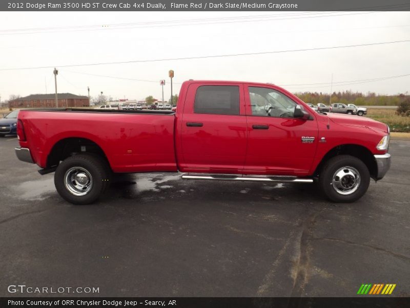  2012 Ram 3500 HD ST Crew Cab 4x4 Dually Flame Red