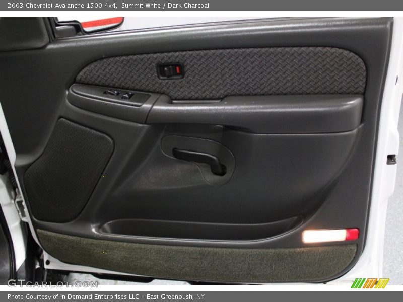 Summit White / Dark Charcoal 2003 Chevrolet Avalanche 1500 4x4