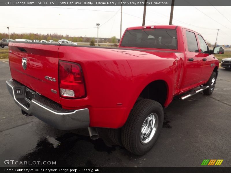  2012 Ram 3500 HD ST Crew Cab 4x4 Dually Flame Red