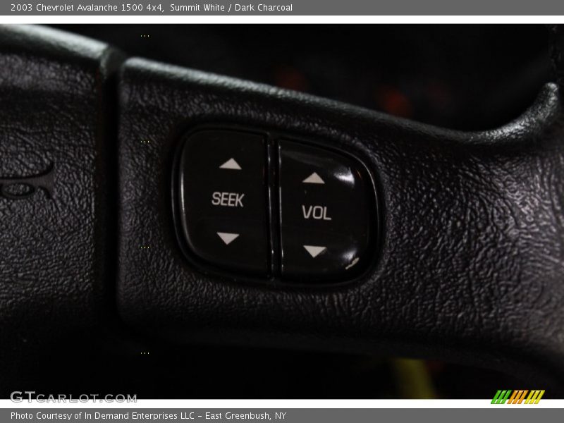 Summit White / Dark Charcoal 2003 Chevrolet Avalanche 1500 4x4
