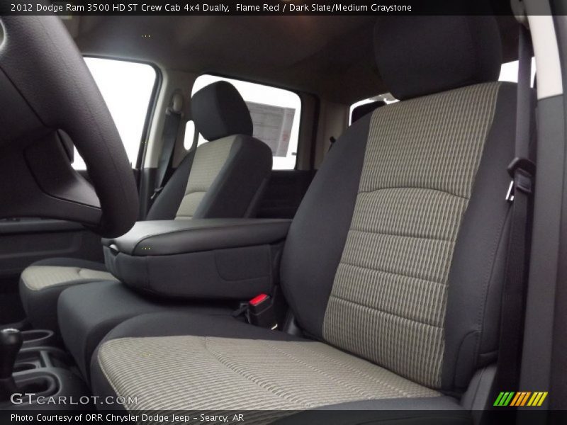 Front Seat of 2012 Ram 3500 HD ST Crew Cab 4x4 Dually