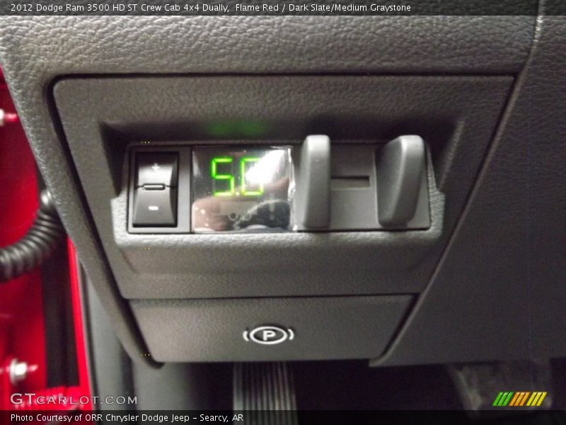 Flame Red / Dark Slate/Medium Graystone 2012 Dodge Ram 3500 HD ST Crew Cab 4x4 Dually