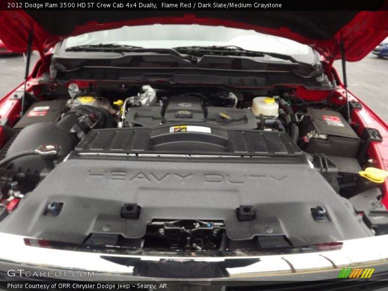  2012 Ram 3500 HD ST Crew Cab 4x4 Dually Engine - 6.7 Liter OHV 24-Valve Cummins VGT Turbo-Diesel Inline 6 Cylinder