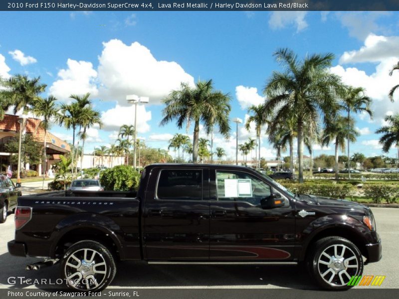  2010 F150 Harley-Davidson SuperCrew 4x4 Lava Red Metallic