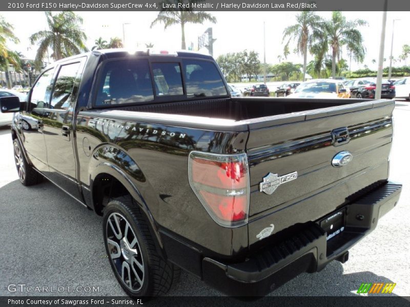 Lava Red Metallic / Harley Davidson Lava Red/Black 2010 Ford F150 Harley-Davidson SuperCrew 4x4