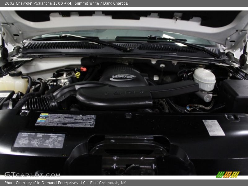 Summit White / Dark Charcoal 2003 Chevrolet Avalanche 1500 4x4