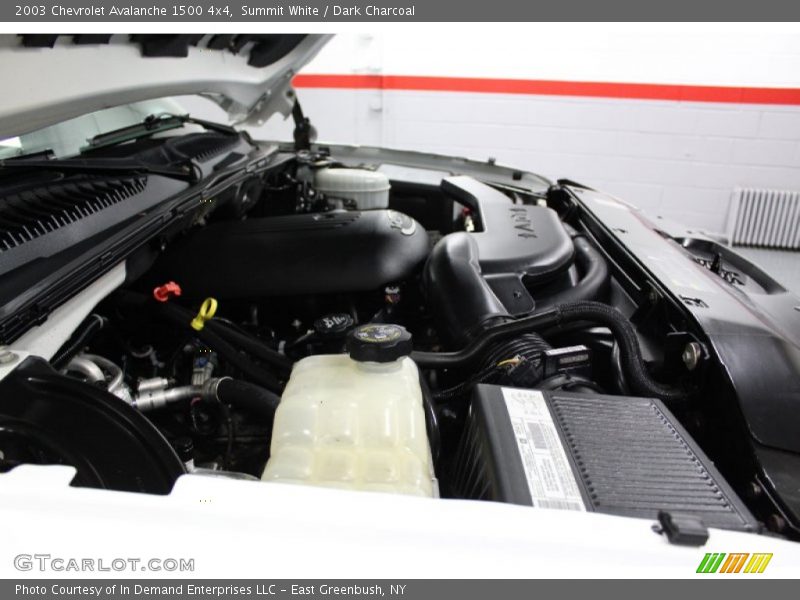 Summit White / Dark Charcoal 2003 Chevrolet Avalanche 1500 4x4