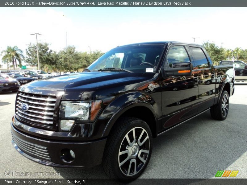 Lava Red Metallic / Harley Davidson Lava Red/Black 2010 Ford F150 Harley-Davidson SuperCrew 4x4