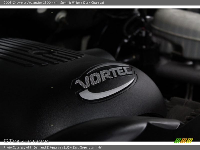 Summit White / Dark Charcoal 2003 Chevrolet Avalanche 1500 4x4