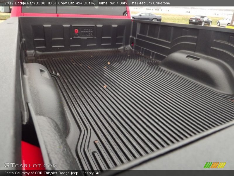 Flame Red / Dark Slate/Medium Graystone 2012 Dodge Ram 3500 HD ST Crew Cab 4x4 Dually