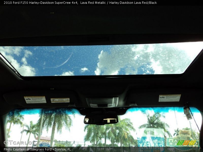 Lava Red Metallic / Harley Davidson Lava Red/Black 2010 Ford F150 Harley-Davidson SuperCrew 4x4