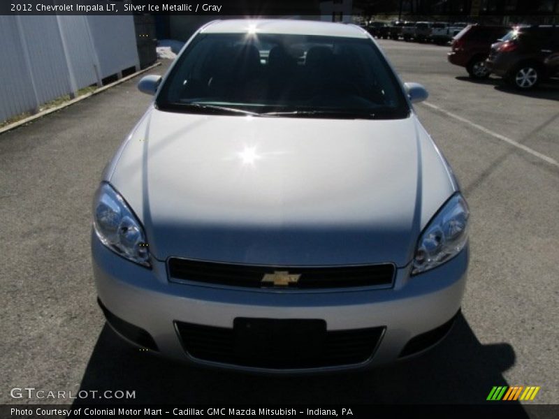 Silver Ice Metallic / Gray 2012 Chevrolet Impala LT