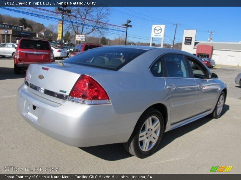 Silver Ice Metallic / Gray 2012 Chevrolet Impala LT