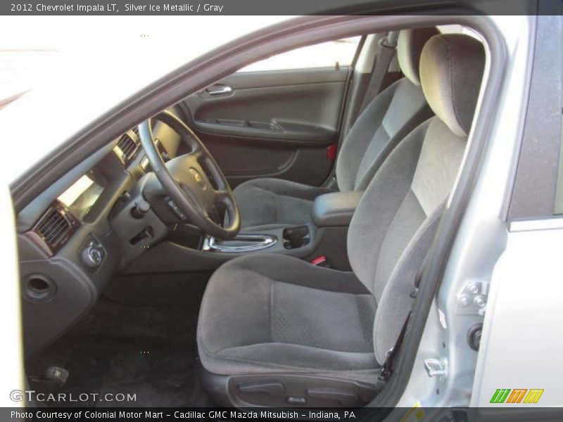 Silver Ice Metallic / Gray 2012 Chevrolet Impala LT