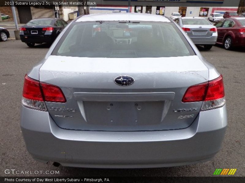 Ice Silver Metallic / Black 2013 Subaru Legacy 2.5i