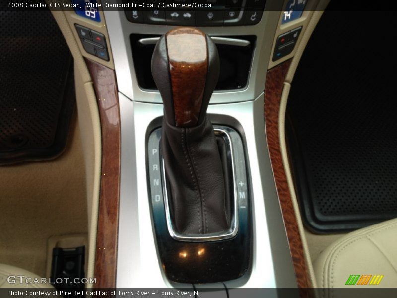 White Diamond Tri-Coat / Cashmere/Cocoa 2008 Cadillac CTS Sedan
