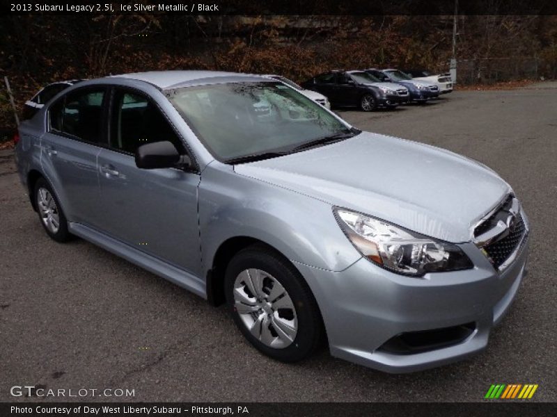 Ice Silver Metallic / Black 2013 Subaru Legacy 2.5i