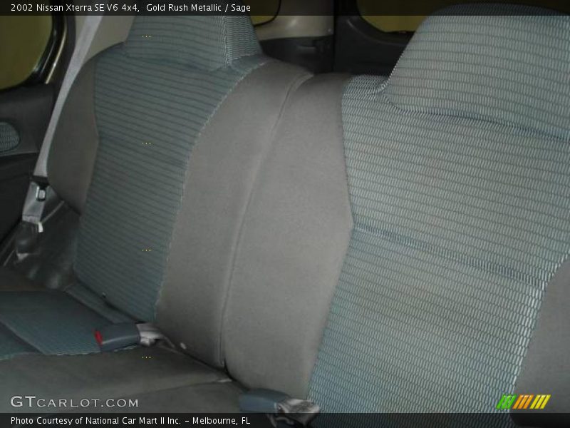 Gold Rush Metallic / Sage 2002 Nissan Xterra SE V6 4x4