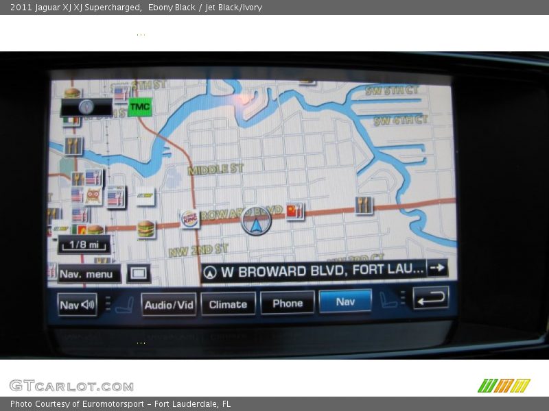 Navigation of 2011 XJ XJ Supercharged