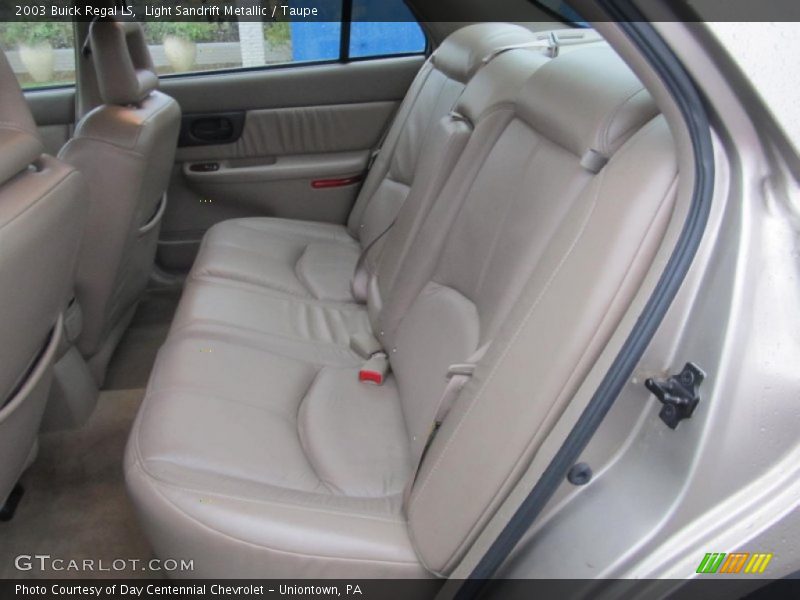 Rear Seat of 2003 Regal LS