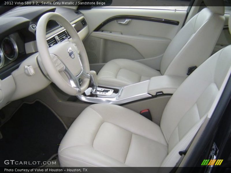  2012 S80 3.2 Sandstone Beige Interior