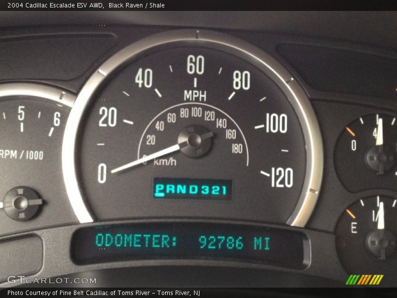 Black Raven / Shale 2004 Cadillac Escalade ESV AWD