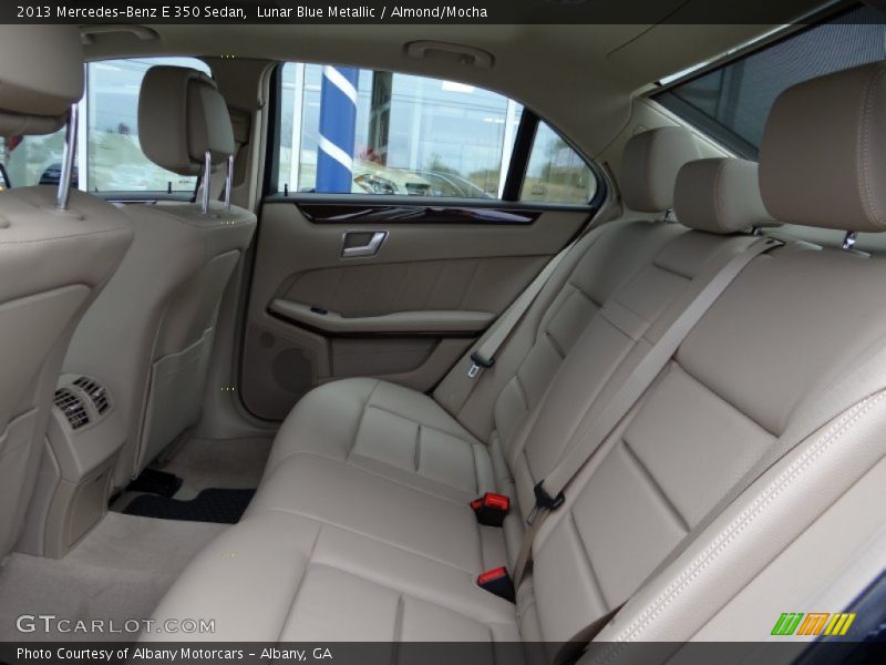 Lunar Blue Metallic / Almond/Mocha 2013 Mercedes-Benz E 350 Sedan