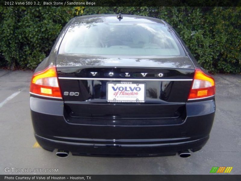 Black Stone / Sandstone Beige 2012 Volvo S80 3.2