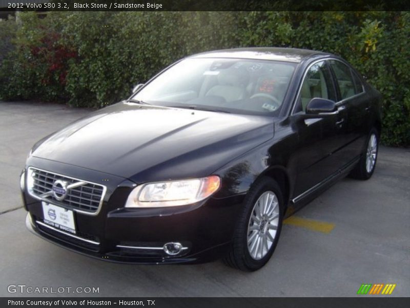 Black Stone / Sandstone Beige 2012 Volvo S80 3.2