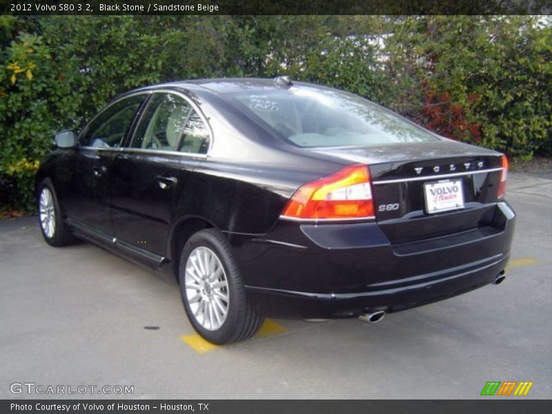 Black Stone / Sandstone Beige 2012 Volvo S80 3.2